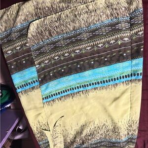 Russell Kemp Blue Asymmetrical Resort Dress